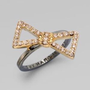 Marc by Marc Jacobs Rhinestone Bow Ring
